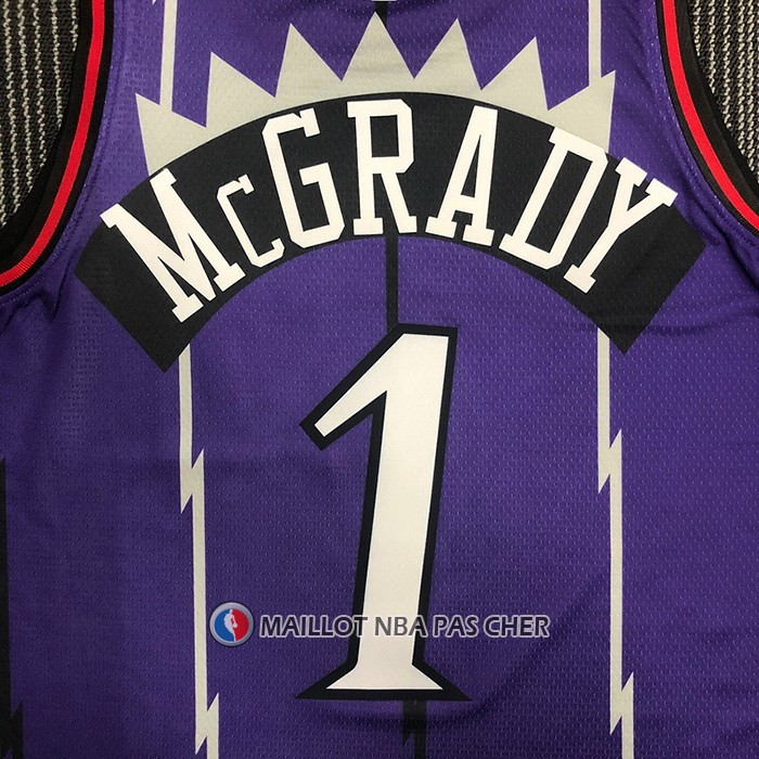 Maillot Tornto Raptors Tracy McGrady NO 1 Classic Edition Volet